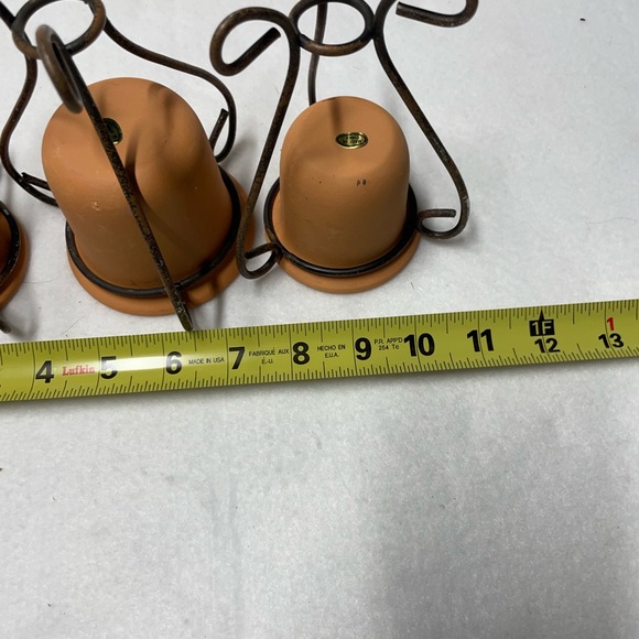 Set of Three Pumpkin Candle Holders - Picture 5 of 7